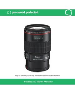 Pre-owned Canon EF 100mm f/2.8L IS Macro USM