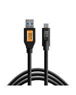 Tether Tools TetherPro USB 3.0 to USB-C 15' (4.6m) Black