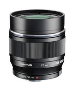 Olympus M.Zuiko DIGITAL ED 75mm f/1.8 Lens - Black