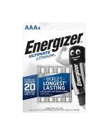 Energizer Battery Ultimate Lithium AAA (4 Pack)