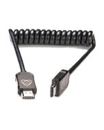 Atomos AtomX HDMI (Type-A) Male to HDMI (Type-A) Male Coiled Cable (30-60cm)