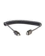 Atomos AtomX HDMI (Type-A) Male to HDMI (Type-A) Male Coiled Cable (40-80cm)
