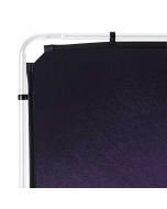 Manfrotto EzyFrame Vintage Background Cover 2 x 2.3m - Aubergine Close Up