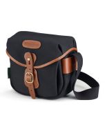 Billingham Hadley Digital Shoulder Camera Bag - Black Canvas / Tan Leather