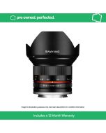 Pre-Owned Samyang 12mm f/2.0 NCS CS Manual Focus Lens - Fujifilm X Mount