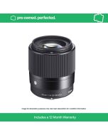 Pre-Owned Sigma 30mm f/1.4 DC DN "Contemporary" - Sony E Mount