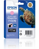 Epson Turtle T1576 Light Magenta Ink Cartridge for Stylus R3000 Printer