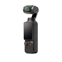 DJI Osmo Pocket 3 Handheld Vlogging Camera - back slant screen portrait