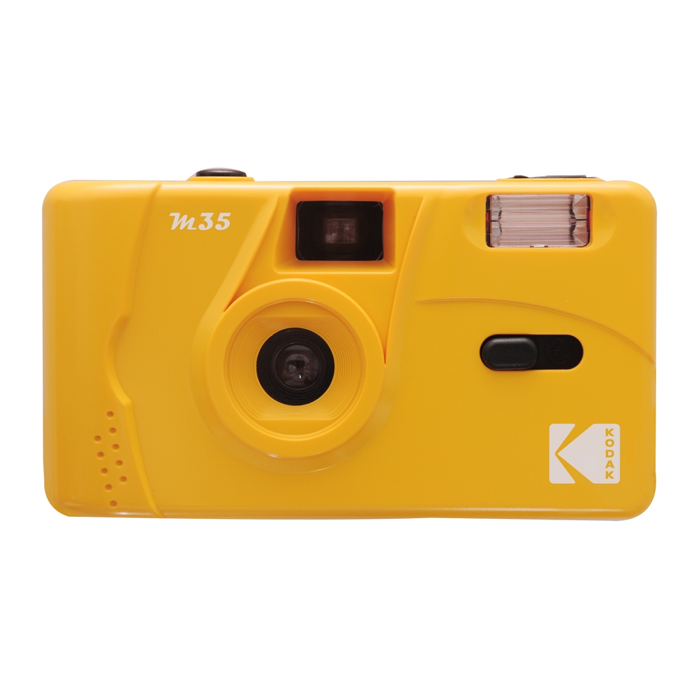 film camera yellow